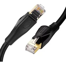 Cable Ethernet Cat 8 De 15 Pies, Velocidad 40 Gbps 2000 Mhz 
