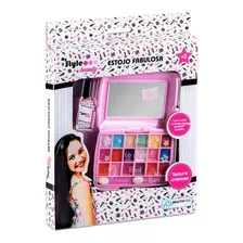 Kit Maquiagem My Style Beauty Estojo Fabulosa Multikids 