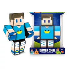 Boneco Minecraft Familia Arqueira Beto Gamer 25cm Youtuber