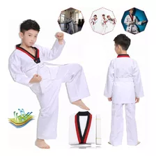 Traje Dobok De Taekwondo Resistente Y Cómodo