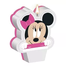 Vela Para Bolo De Aniversário Minnie Baby Disney