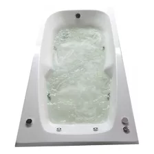 Hidromasaje Jacuzzi Acrílico Blanco 190 X 90 8 Jet Premium