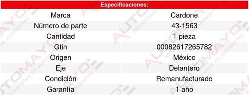 1-motor Limpiaparabrisas Delantero Isuzu Axiom 02-04 Cardone Foto 4