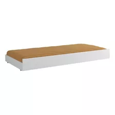 Cama Auxiliar Multimóveis Para Colchão 190 Cm X 80 Cm Branca