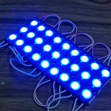 Modulo 3 Led Con Lupa Chip 5050 Blanco Y De Colores Avisos 