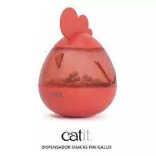 Juguete Dispenser Pixi Catit Para Gatos Snacks Gallo