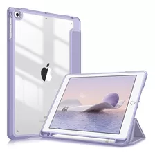 Funda Transparente Con Tapa Soporte Para iPad 6.a Gen