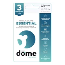 Panda Dome Essential 2024 / 1 An 3 Pc Antivirus