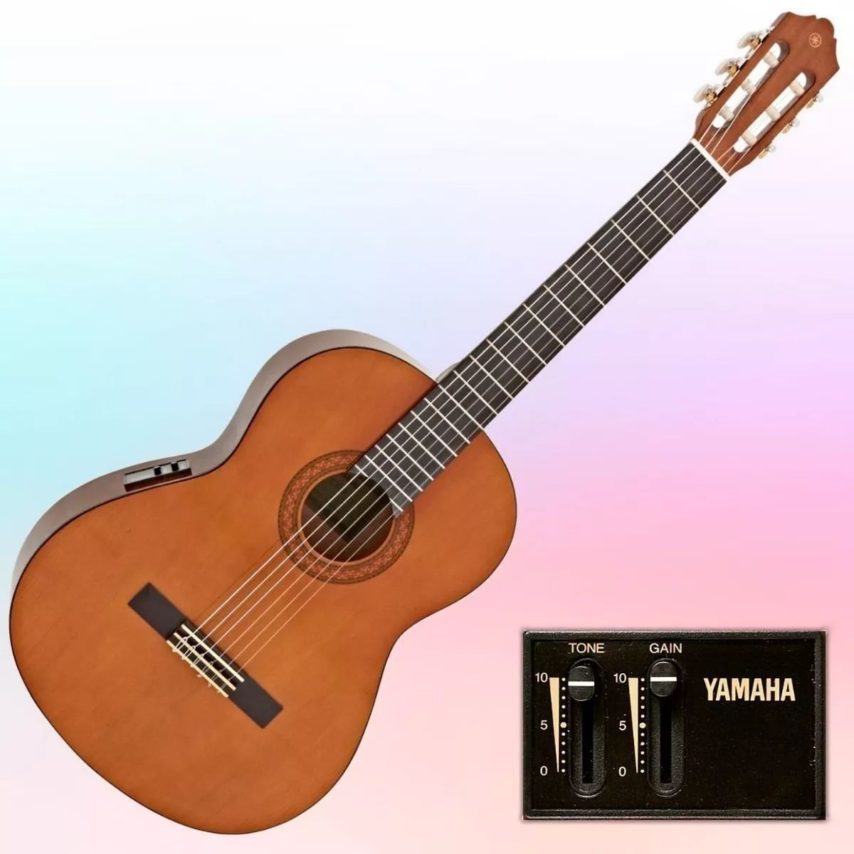 Guitarra Yamaha Cx-40 Original Electroacustica + Estuche