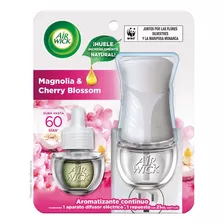 Aromatizante Eléctrico Airwick Aceite Magnolia Cherry Aparato Y Repuesto 21ml