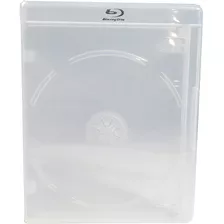 25 Estojo Capa Caixa Box Bluray Transparente Elite Com Logo