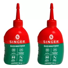 Óleo Lubrificante Multiuso 100ml 2 Unidades Singer