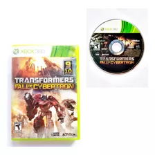 Transformers Fall Of Cybertron Xbox 360