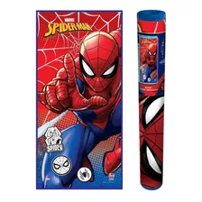 Tapete Infantil Homem Aranha Base Decorativa Spider Man Hero