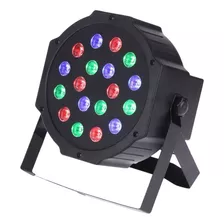 Luz Proton Par 18 Led Rgb Luces Iluminación Dj Para Fiestas