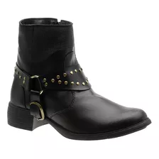 Bota Botinha Coturno Casual Feminino Siroco Cano Curto