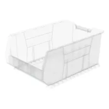 Akro-mils 30288 - Cubo De Almacenamiento Apilable Plastico