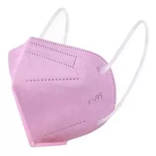 Máscara N95 Respiratória Original Proteção Kn95 Kit 10 Unid Cor Rosa