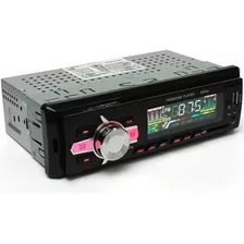 Radio De Auto 1 Din Bluetooth Usb Mp3 Microsd Aux Fm 60wx4