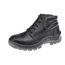 Bota Botina Couro Liso Hidrofugado Antichamas Ca. 9148 50b22