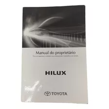 Manual Do Proprietário Toyota Hilux 0199998323