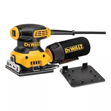 Lijadora De Palma Orbital 225w Dwe6411 Dewalt Color Amarillo