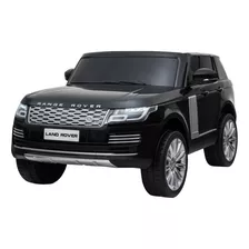 Carro Elétrico Infantil Range Rover Banco Couro Preto Mp5