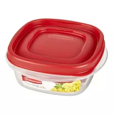 2 Contenedores Rubbermaid Easy Find Lids 296 Ml Original Usa