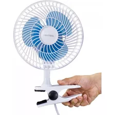 Ventilador De Mesa Mini Ventisol 127v Azul/branco