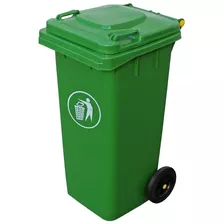 Contenedor Basura 120 Lts Verde