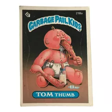 Garbage Pail Kids Card #218a Tom Thumb Topps 1986 Serie 6