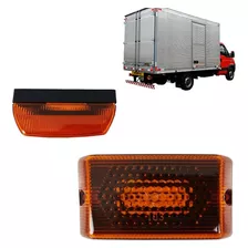 Lanterna Lateral Led Caminhão Baú Carroceria Carreta 12v 24v