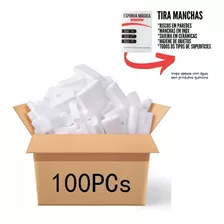 Kit 100 Esponja Mágica Bucha Buchinha Buxa Melamina Manchas