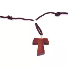 12 Cordão Com Tau De São Francisco - 3 Cm