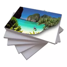 100 Folhas Papel Fotográfico Adesivo A4 Glossy Paper 135g