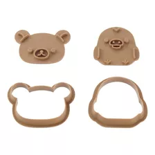 Juego De Moldes Perforar Galletas Rilakkuma Kiiroitori...