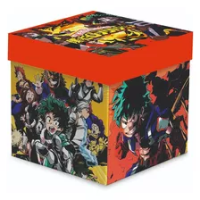 Caja De Madera Para Regalo My Hero Academy Anime Temática
