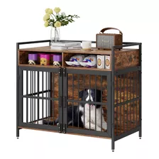 Jaula Para Perro Estilo Mueble Con Almacenamiento 41 Pulgada