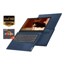 Ultrabook Gamer Lenovo Laptop 82kt Azul 14 , Amd Ryzen 5700u 8gb De Ram 512gb Ssd, Amd Radeon Graphics 1920x1080px Windows Home