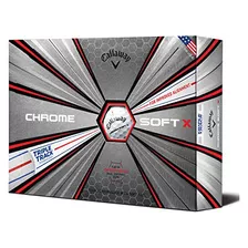Bolas De Golf Chrome Soft X Triple Track (docena)