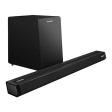 Soundbar Para Casa Subwoofer Polaris 900 Smart Tv Bluetooth Cor Preto