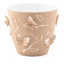 Cachepot Plantas E Flores Borboleta 3d 1,4 L 1698