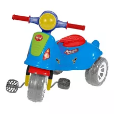 Triciclo Infantil Avespa Basic Colorido Com Pedal Maral