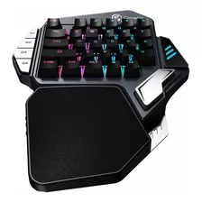 Teclado Mecânico Para Jogos Gamesir Keypad Z1 Cor De Teclado Preto Idioma Português Brasil