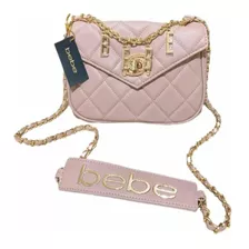 Cartera Crossbody Marca Bebé Rosada Original De Los Angeles 