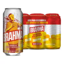Cerveza Brahma Rubia 473cc Pack X 6 Uni
