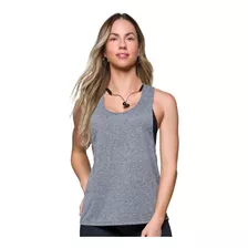 Camiseta Regata Super Cavada Feminina Dry Fit Fitness Selene