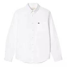 Camisa Lacoste Regular Fit Hombre White Original
