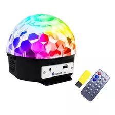 Globo Colorido Strobo Rgb Iluminação Jogo De Luz