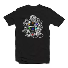 Remera Niño Undertale All Circulo